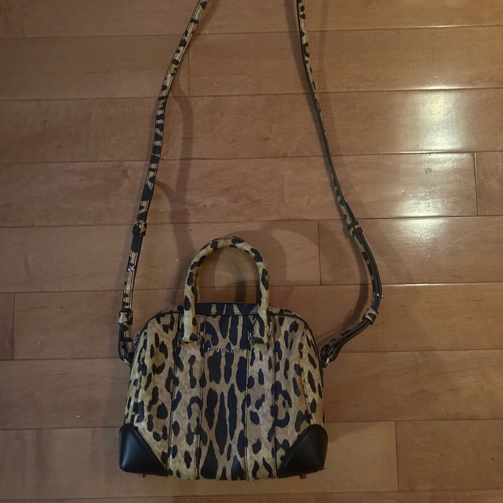 Leopard Givenchy crossbody handbag
